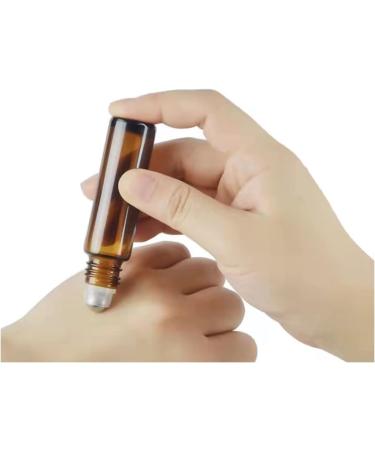 Essential Oil Roller Bottles Glass Roll-on Bottles with Stainless Steel Roller Balls for Essential Oil Perfume Oil 10ml 7 Packs - Buy Online on GoSupps.com