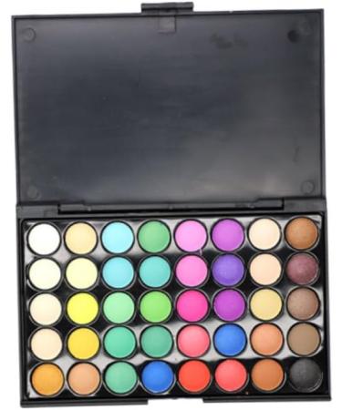 FOMIYES 2pcs 40 Eye Shadow Palettes Eyeshadow Pallet Eyeshadow Matt Multicolor Makeup Palette 1 count (Pack of 1) As Shownx2pcs - Buy Online on GoSupps.com