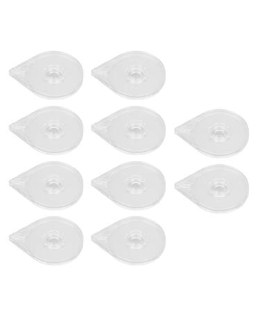 Nail Striping Roller Box 10PCs empty Nail Art Striping Case Easy Cutting Manik n Design Tape Line roller holder box for professional nail studio use or home use