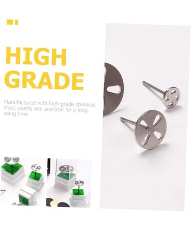 minkissy 4pcs Foot Bearings Hole Design Bearing Easy Installation Grinding Bearing Small Bearing Pedicure Tools Pro Tools Nail Tool Metal Stainless Steel Remover 6.6x3cmx4pcs - Buy Online on GoSupps.com