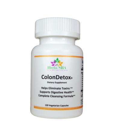 ColonDetox+: Discover The Power of Natural Cleansing - Purify Your System Support Digestion and Boost Energy - Complete Dietary Supplement with 120 Vegetarian Capsules - Crafted in USA