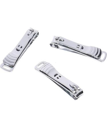 OUSIKA Nail Clippers Nail Clipper Cutter Stainless Steel Nail Clipper Trimmer Finger Toe Manicure Nail Scissors Tool Cuticle Nipper Nails (Size : L) - Buy Online on GoSupps.com