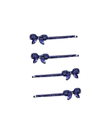 DOITOOL 2 Pairs Women Hair Accessories Hair Accessories for Girls Flower Hair Accessories Crystal Bobby Bridal Wedding Hair Barrettes Fashion Hairpin Antique Miss Rhinestones