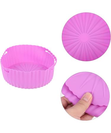 SHOWERORO air Fryer pan Silicone bakeware air Fryer Basket Replacement air Fryer Silicone Cushion Small Tools 19X19X7CM Purple - Buy Online on GoSupps.com