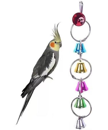 LOPERDEVE 7 inch Bird Mirror with Rope Perch Swing for Parakeet, Cockatiel, Conure, Lovebirds - Comfy Perch for Greys, Amazons, Finch, Canaries - Buy Online on GoSupps.com