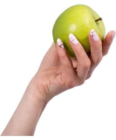 Glamsy Nail Film - Desert Love Glitter Nail Wraps | 24 Self-Adhesive Ultra-Thin Foils for Perfect Nails - Buy Online on GoSupps.com