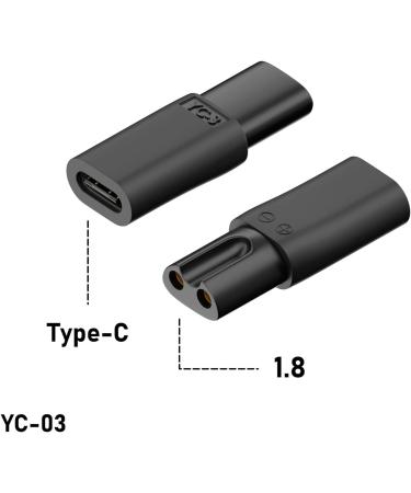 ZBIianxer Professional Type C Power Adapter Charger - Replacement Charging Head for Shaver - Universal Type C Shaver Charger Adapter - Buy Online on GoSupps.com