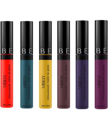 Smeleyou Matt Liquid Lipstick - Waterproof High Pigmented Lip Gloss Gift Set for Women & Girls - Smooth Velvety Finish - Long-Lasting Yellow Shade - Buy Online on GoSupps.com