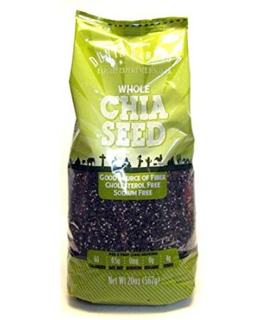 Dunya Dunya Dunya Harvest Whole Chia Seeds 590ml bag