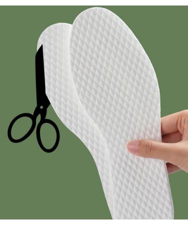 Disposable Breathing Insoles - 10 Pairs 24cm Length, Replaceable Shoe Inserts for Women US Size 5-7 - Buy Online on GoSupps.com