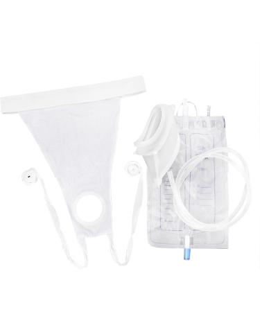 Buy Reusable Silicone Urine Collector - Wearable Catheter Bags for Men & Women | Easy to Clean Incontinence Solutions for Elderly & Bedridden - Buy Online on GoSupps.com