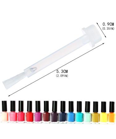 Uspeedy 100pcs Dip Powder Liquid Brushes Set - White | Nail Dipping Powder Replacement Brush | Nail Polish Applicator - Buy Online on GoSupps.com