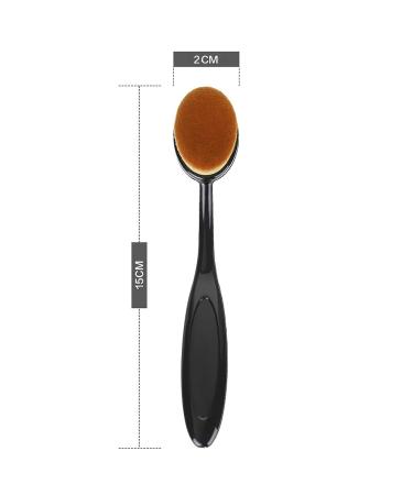2 Pc Foundointa Traceless Petal Kabuki Makeup Brushes - Fine Face Beauty & Foundation Tool for Flawless Application - Buy Online on GoSupps.com
