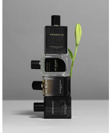 Michael Malul Jet Black Enigma Eau de Parfum for Men - 100ml | 3.4oz 3.4 Fl Oz (Pack of 1) - Buy Online on GoSupps.com