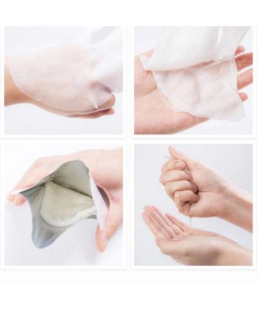 Buy 8 PC Face Cloth Masks Set - Collagen Essence Sensitive & Fruit-Extracted Skincare Mask for Moisturizing - Buy Online on GoSupps.com