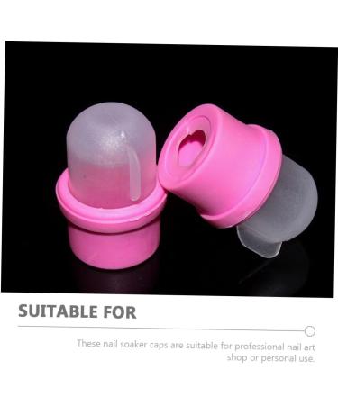 Bouchons De Trempage Pour Ongles Pratiques Lot De 20 Couvercles Dissolvants Solide En Plastique Adapt s Pour Soins Cuticules Et Vernis Uv Usage Domestique Manucure - Buy Online on GoSupps.com