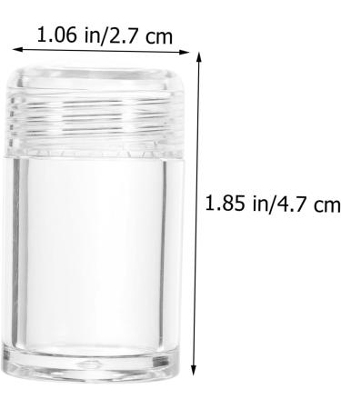 Housoutil 12pcs Boxes Clear Holesml Small with Cosmetic Sifter Empty Refillable Cases Makeup Net Powder Loose - Buy Online on GoSupps.com