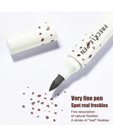 ZJchao Stylo de Simulation de Taches de Rousseur Stylo de Maquillage pour le Visage Longue Dur e avec 2 Couleurs Marron Clair Marron fonc pour le Maquillage de Fille de Taches de (Couleur assortie) - Buy Online on GoSupps.com