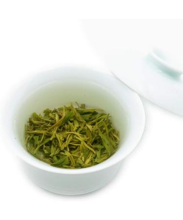 oriarmcha Qingdao Laoshan Green Tea Loose Leaf - Chinese Cloud and Mist Tea Leaves - 100g Ziplock Resealable Bag Laoshan Green Tea 100g - Buy Online on GoSupps.com