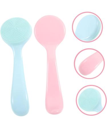 OHPHCALL 4pcs Face Brush Face Scrub Face Wash Brush Face Cleansing Brush Silicone Facial Cleansing Brush Facial Brush Facial Cleansing Brush Exfoliator Silica Gel Portable Scrubber - Buy Online on GoSupps.com