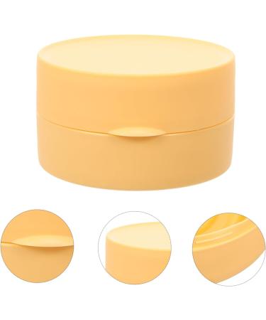 Ciieeo Box Portable Soap Box Soap Holder Travel Bar Soap Container Travel Soap Case Portable Soap Case Portable Soap Container Soap Dishes Soap Containers Soap Dispenser Pp With Cover Yellow 8.00X8.00X4.50CM - Buy Online on GoSupps.com