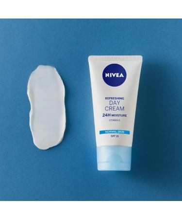NIVEA Light Moisturising Day Cream 50ml with Vitamin E | Hydrating Face Cream | Intensive Moisturizer for Skin Care Essentials - Buy Online on GoSupps.com