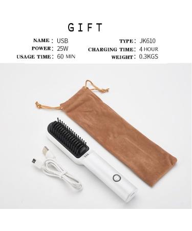 Professional 2 in 1 Hair Straightener & Curler | Hair Straightener Brush Gift | International Shipping Available - Buy Online on GoSupps.com