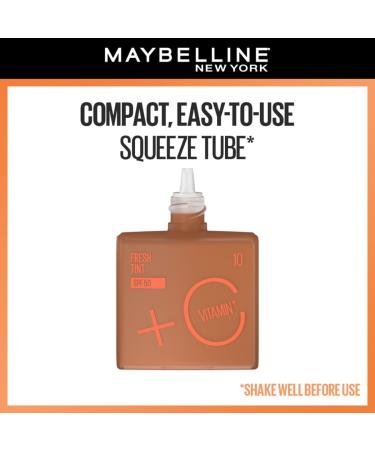 M-aybelline New York Fit Me Fresh Tint With SPF 50 PA+++ & Vitamin C Lightweight Natural Coverage Skin Tint Shade 10 30ml - Buy Online on GoSupps.com