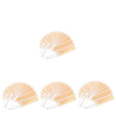 FOMIYES 4 Sets fiber material make up invisible tape cosmetic Styling cream supplies beauty stickers girl set adhesive tape eyelid tape for hooded eyes invisible girl stickers