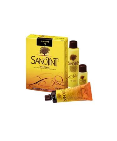 SANOTINT Hair Color No. 01 Black (0.12 L) Black 1 piece (1 pack)