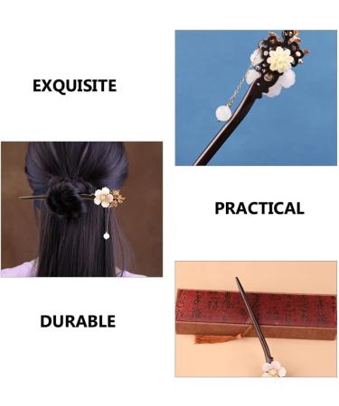 LALAFINA Antique Hair Clasp Hair Clasp Hair Styling Accessories Hairpins Hair for Women Bride Hair Clip Bridal Hair Clip Japanese Hairpin Floral Modeling Miss Glass Tassel Hair - Buy Online on GoSupps.com