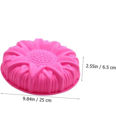 Zerodeko 2pcs Sunflower Mold Cake Pan Silicone Molds DIY Silicone Mold DIY Baking Mold Candy Accessories - Buy Online on GoSupps.com