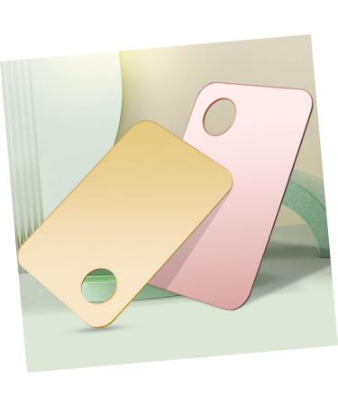 Buy Hemoton 2 Set Nail Art & Foundation Palette - Spatula Makeup Blending Tool for Manicure - Cosmetic Palette 14.8x10cm Assorted Colors - International Shipping - Buy Online on GoSupps.com