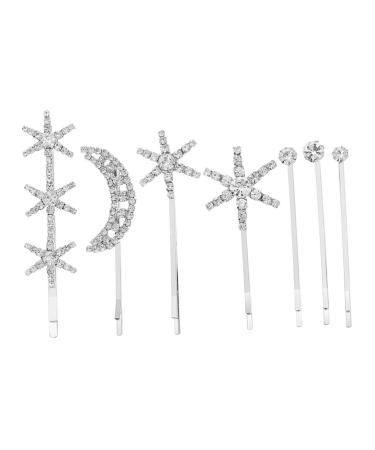 DOITOOL 1 Set Fringe Bobby Pin Barrettes for Girls Hair Accessories Hair Accessory for Women Barrettes for Women Side Clip Hair Clip Hair Pin Hair Barrette Issue Card Simple Alloy