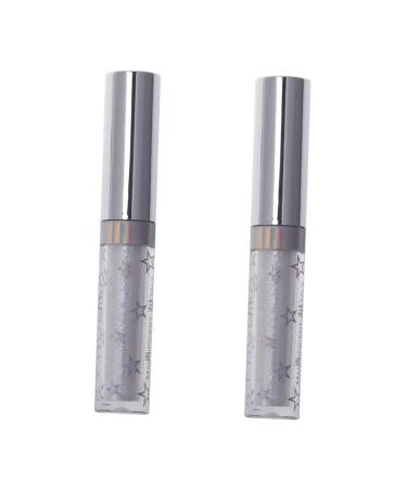 Beavorty 2pcs liquid glitter liquid women makeup eyeliner pigment Eyeliner 1 count (Pack of 1) Picture 3x2pcs