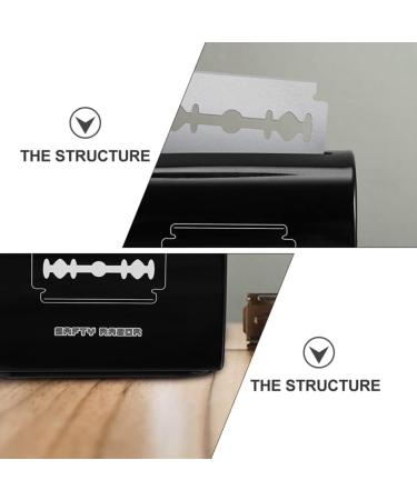 Beaupretty 3-Stage Blades Storage Box - Barbershop Collection | Safety Razor Carrier & Disposal Container | Travel Mini Etui for College & On-the-Go - Buy Online on GoSupps.com