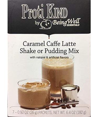 Proti Kind - Caramel Caf Latte Shake or Pudding Mix 7 Servings