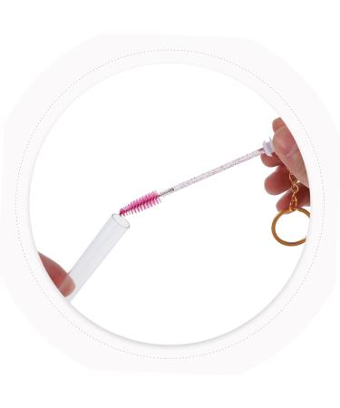 PLAFOPE 10 Pcs Keychain Mascara Brush Empty Mascara Wand Eyelash Brush with Tube Empty Mascara Container - Buy Online on GoSupps.com
