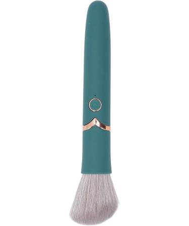 Electric Makeup Brush Ergonomic Grip 10 Levels Quiet Blush Brush Portable for Contouring for Highlighting (Green) - Buy Online on GoSupps.com