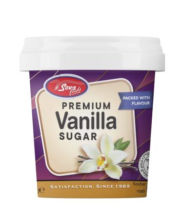 Shwart3 Sova Premium Vanilla Sugar 340g Gluten Free No Artificial Colours