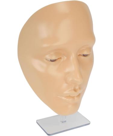  Cryfokt Makeup Practice Board Reusable 5D Silicone Makeup Mannequin Face with 20ml Makeup Remover Oil Eyeshadow for Complete Practice - Buy Online on GoSupps.com