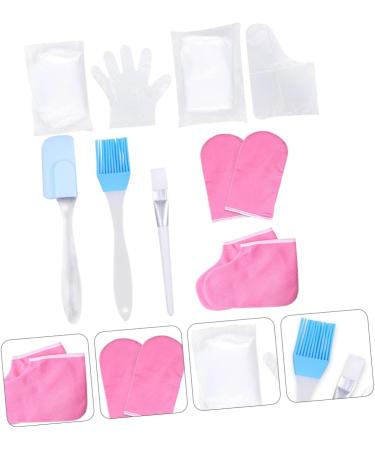 FOMIYES 3 Sets Hand and Foot Care Set Paraffin Wax Gloves Moisturizing Gloves Work Gloves Spa Kit Bathing Accessories Paraffin Bath Liners Hand Foot Care Supplies Skin Treatment Gloves - Buy Online on GoSupps.com