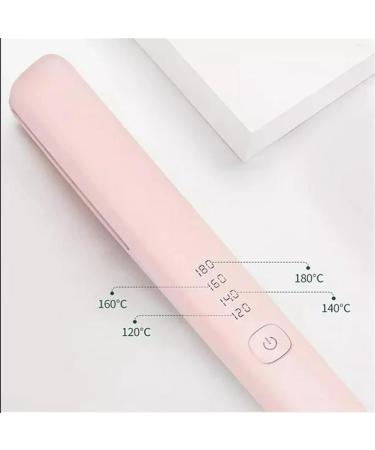 Buy Wireless Curling Flat Iron - Rechargeable Hair Straightener for Long-Lasting Curls | Short Hair Styling Tool - Best Deals Today - Buy Online on GoSupps.com