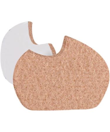 Protective Breathable Felt Forefoot Pads - 6 Pairs Adhesive Metatarsal Inserts for High Heels & Callus Relief - Buy Online on GoSupps.com