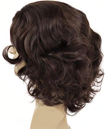 iFutniew Men'S Short Curly Brown Wig Halloween Cosplay Wig Anime Costume Wig Easy Install Easy to Use - Buy Online on GoSupps.com