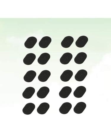 Faruta 10 Pairs Self-Adhesive Soft Foam Nose Pads for Glasses & Sunglasses | Non-Slip Skin Color 1.0mm & Black 1.5mm | International Shipping Available - Buy Online on GoSupps.com
