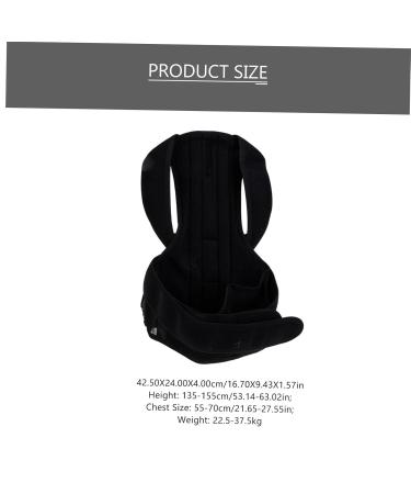 FRCOLOR Adjustable Belt Seat Belt Holder - Unisex Neoprene Posture Strap for Spine Support - Universal Fit Black - Buy Online on GoSupps.com