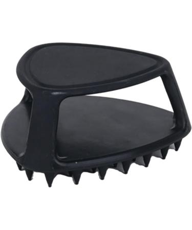 Silicone Face Scrubber for Men Multifunction Silicone Scrubber Ergonomic No-Slip Handle Cleansing Scrubber for Men Beard Silicone Beard Brush Deep Cleansing Brush Black - Buy Online on GoSupps.com