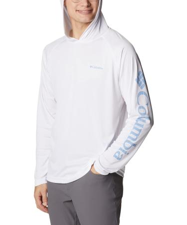 Columbia Men's Fork Stream Hoodie - White, Small - Buy Online on GoSupps.com