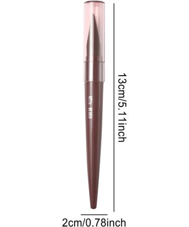 Gel Eyeliner Waterproof - Quick Drying Natural Eye Liner Gel Long Wear Pigmented Eyeliner Smudge-Proof Matte Makeup Eyeliner for Dating Dating Hersil Brown - Buy Online on GoSupps.com